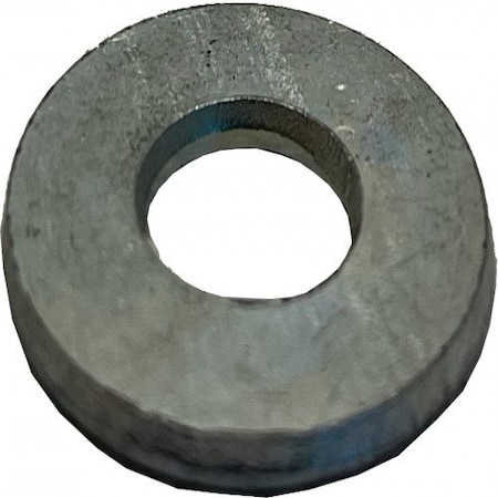 Suburban Bolt And Supply Flat Washer, For Screw Size 7/16" , Steel Zinc Plated Finish A0580280USSWZ